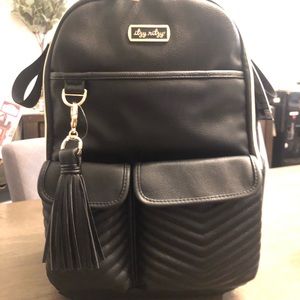 Itzy Rity Boss Backpack Jetsetter- Black & Gold